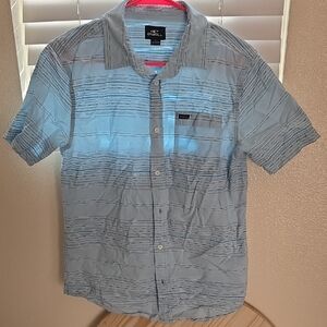 O'Neill Light Blue Striped Men's Shirt